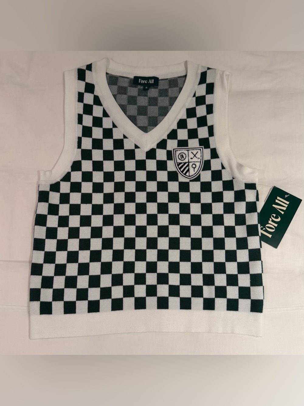 Fore All Golf Sweater Vest
